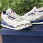 Air Jordan 3 Retro WhiteCement Grey-True Blue 2021