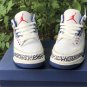 Air Jordan 3 Retro WhiteCement Grey-True Blue 2021