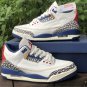 Air Jordan 3 Retro WhiteCement Grey-True Blue 2021