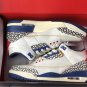 Air Jordan 3 Retro WhiteCement Grey-True Blue 2021