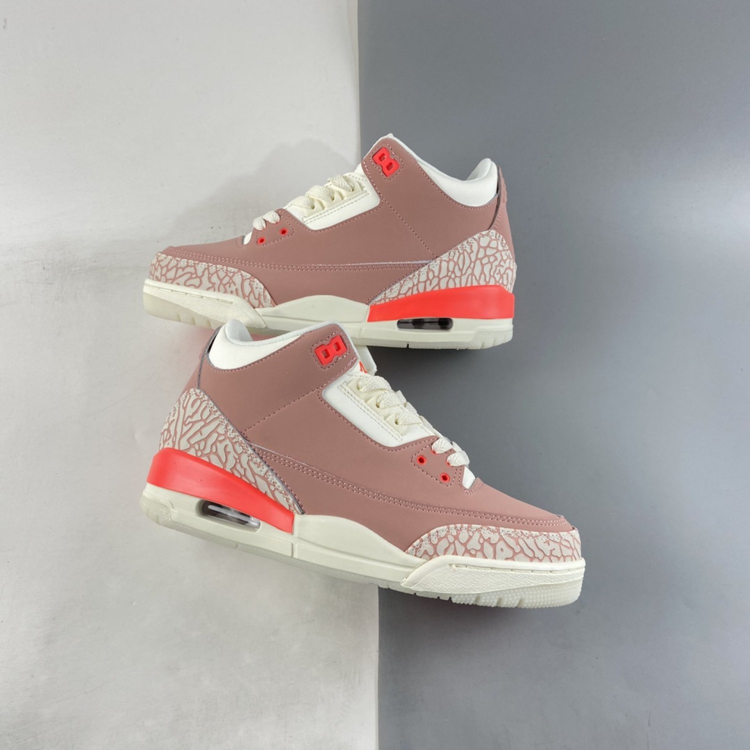 Air Jordan 3 Sail Rust Pink