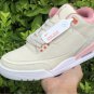 Air Jordan 3 Sail Rust Pink White Crimson