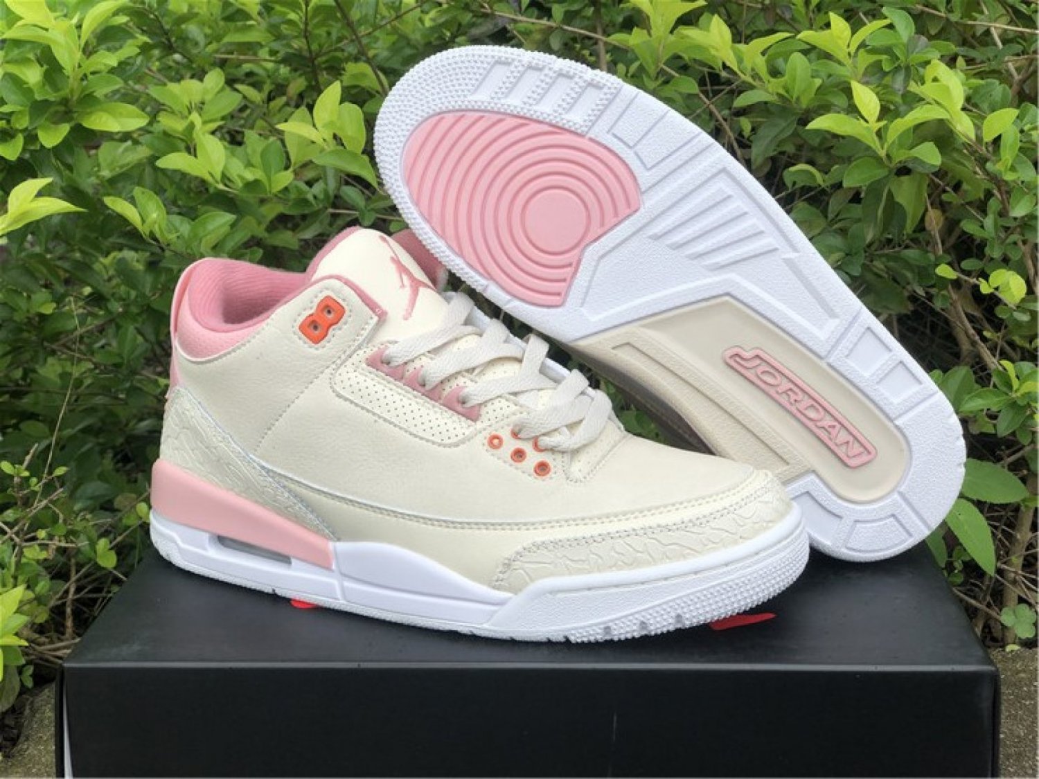 Air Jordan 3 SailRust Pink-White-Crimson CK9246-116