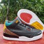Air Jordan 3 SE Animal Instinct Black Dark Mocha Rope Multi Color