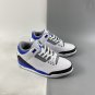 Air Jordan 3 WhiteBlack-Cement Grey-Racer Blue