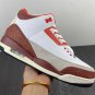 Air Jordan 3 WhiteBlack-Mars Stone DV7028-108