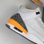 Air Jordan 3 WhiteLaser Orange-Cement Grey-Black