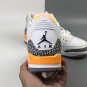 Air Jordan 3 WhiteLaser Orange-Cement Grey-Black