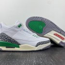Air Jordan 3 WhiteVarsity Red-Lucky Green-Cement Grey