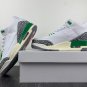 Air Jordan 3 WhiteVarsity Red-Lucky Green-Cement Grey