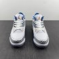 Air Jordan 3 Wizards White Metallic Copper True Blue Cement Grey