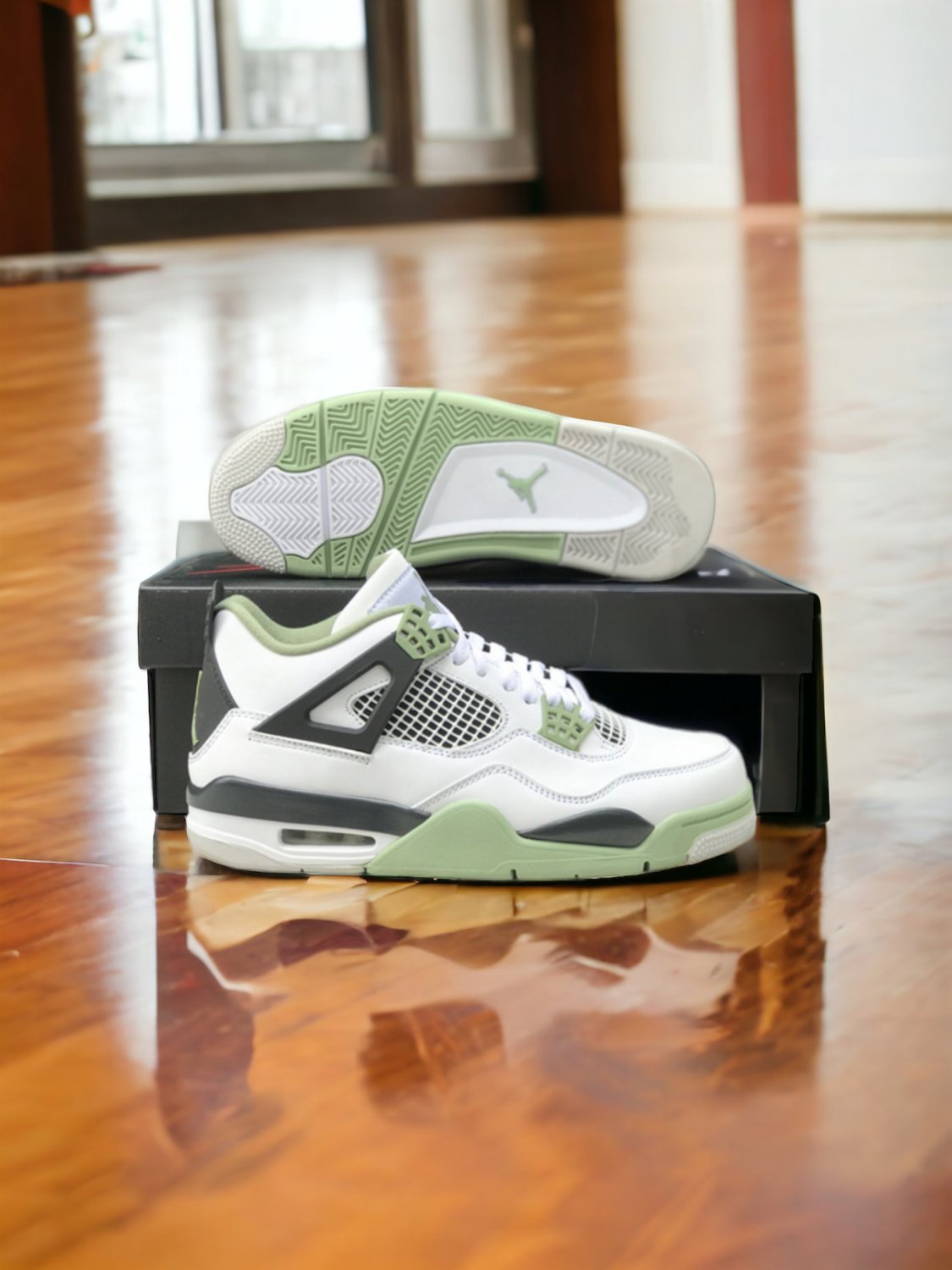 air Jordan 4  retro Seafoam