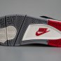 Air Jordan 4 Black Red with box