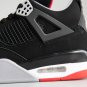 Air Jordan 4 Black Red with box