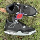 Air Jordan 4 Retro 'Black Canvas'
