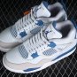 AIR JORDAN 4 RETRO MILITARY BLUE 2024 OFF-WHITEMILITARY BLUENEUTRAL GREY