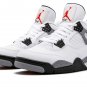 AIR JORDAN 4 RETRO White Cement