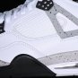 AIR JORDAN 4 RETRO WHITE CEMENT WHITEBLACKGREY