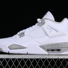 AIR JORDAN 4 RETRO WHITE OREO WHITEGREY