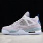 AIR JORDAN 4 RETRO WHITEGREYBLUE