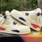 Air Jordan 4 Retro WhiteOrangeBlue