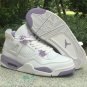 Air Jordan 4 Retro WhitePurple