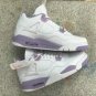 Air Jordan 4 Retro WhitePurple