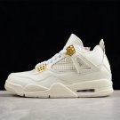 AIR JORDAN 4 WMNS SAIL WHITEGOLDGREY