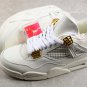 AIR JORDAN 4 WMNS SAIL WHITEGOLDGREY