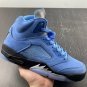 Air Jordan 5 &acirc;��UNC&acirc;�� University BlueBlack-White DV1310-401