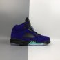 Air Jordan 5 Alternate Grape Grape Ice Black Clear New Emerald