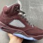 Air Jordan 5 Burgundy Light Graphite Silver