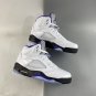 Air Jordan 5 Concord White Dark Concord Black