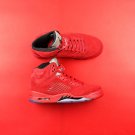 Air Jordan 5 Flight Suit University Red Black