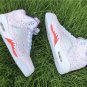 Air Jordan 5 GS Easter White Laser Crimson Voltage Purple