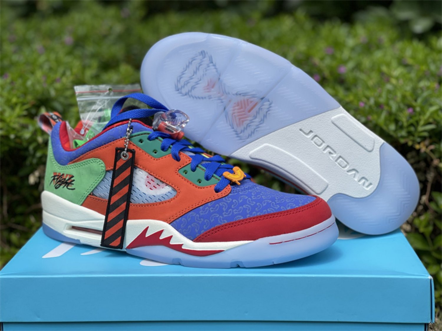 Air Jordan 5 Low Doernbecher Hyper Royal Orange