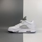 Air Jordan 5 Low White Black Wolf Grey