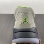 Air Jordan 5 Silver Green Bean Flint Grey
