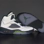 Air Jordan 5 Silver Green Bean Flint Grey