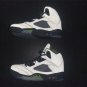 Air Jordan 5 Silver Green Bean Flint Grey