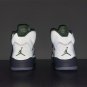 Air Jordan 5 Silver Green Bean Flint Grey