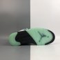 Air Jordan 5 White Black White Island Green