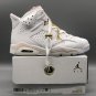 Air Jordan 6 Gold Hoops White Sail Metallic Gold Barely Rose