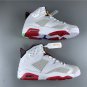 Air Jordan 6 Hare 2020 Neutral Grey White True Red Black