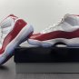 Air Jordan 11 &acirc;��Cherry&acirc;�� WhiteVarsity Red-Black CT8012-116