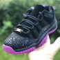Air Jordan 11 Low &acirc;��Rook To Queen&acirc;�� BlackFuchsia Blast AR5149-005