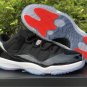 Air Jordan 11 Low BlackInfrared 23-Pure Platinum