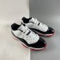 Air Jordan 11 Low White Bred White University Red Black True Red