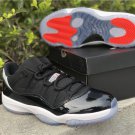 Air Jordan 11 Low BlackInfrared 23-Pure Platinum