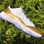 Air Jordan 11 Retro Low &acirc;��Closing Ceremony&acirc;�� WhiteMetallic Gold